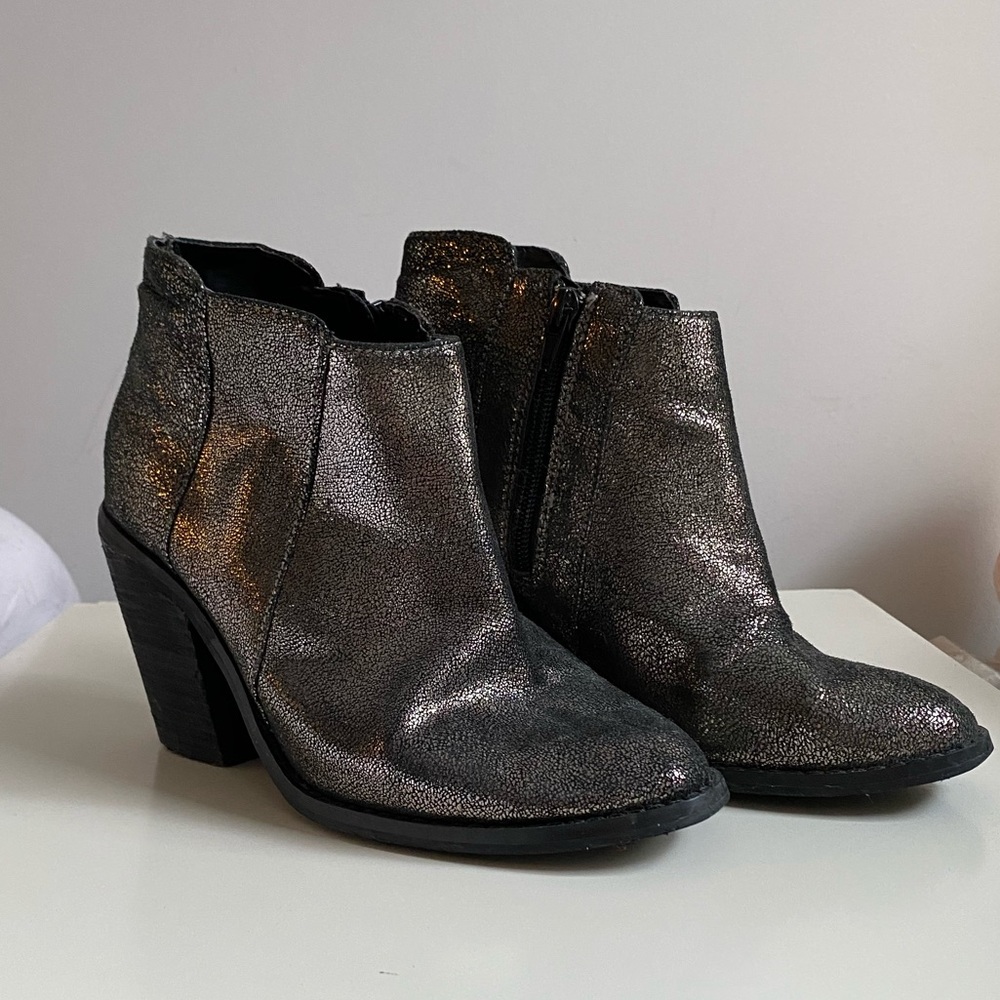 Kelsi Dagger Metallic Bootie 6